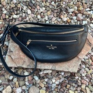 ♠️kate spade♠️ leila pebbled leather belt bag